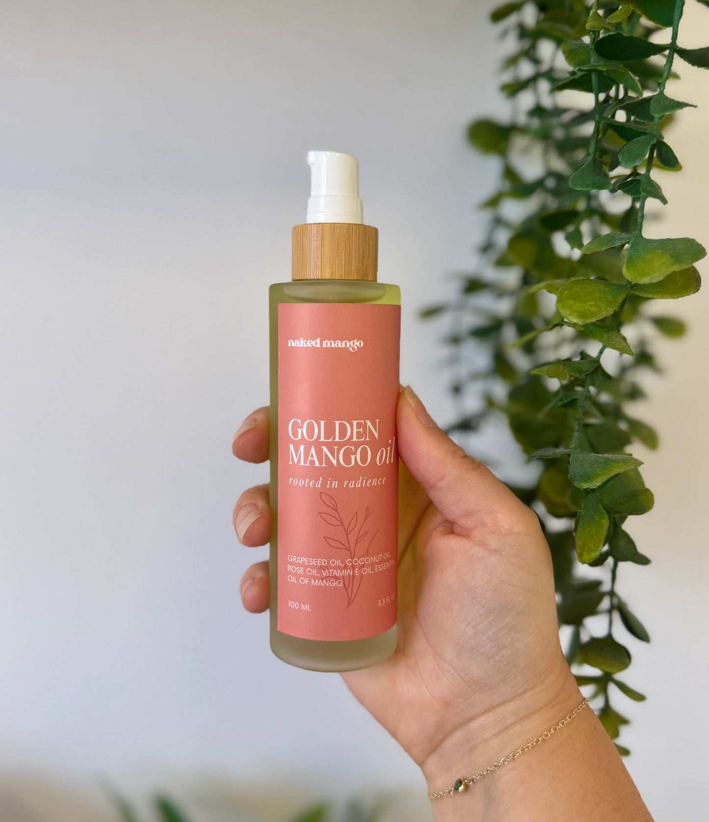Golden Mango Body Oil | The Naked Mango